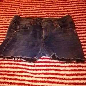 Ladies denim shorts